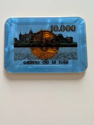 Ficha Casino La Toja 10.000 pesetas
