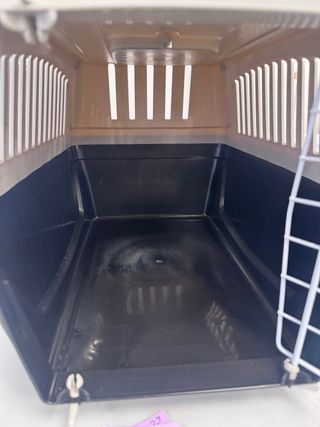 Transportín gato Ferplast beige/negro