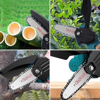 Motosega Elettrica 4'' 2 Batterie 48V