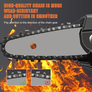 Motosega Elettrica 4'' 2 Batterie 48V