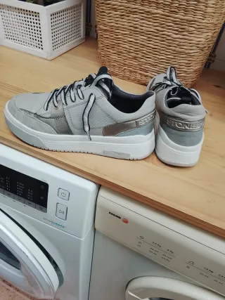 Zapatillas Stonefly Mujer Grises y Plateadas