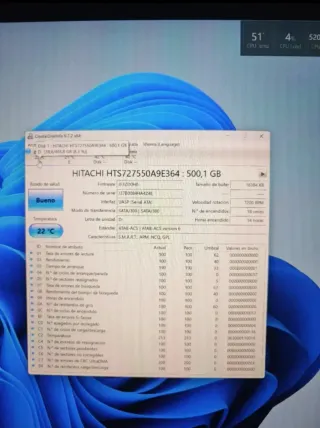 Disco Duro 500GB Hitachi/Toshiba