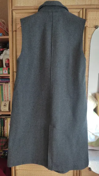 Chaleco largo - Abrigo sin mangas - a estrenar