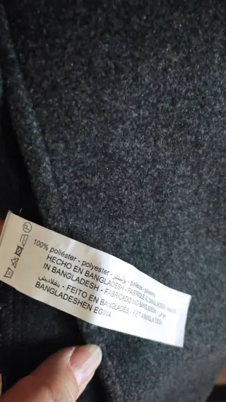 Chaleco largo - Abrigo sin mangas - a estrenar