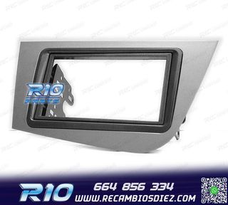 MARCO RADIO 2 DIN GRIS PARA SEAT LEON 05-12