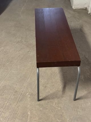 Mesa/Banco Ikea Madera y Metal Svansbo
