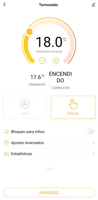 Termostato WiFi Inteligente a Pilas