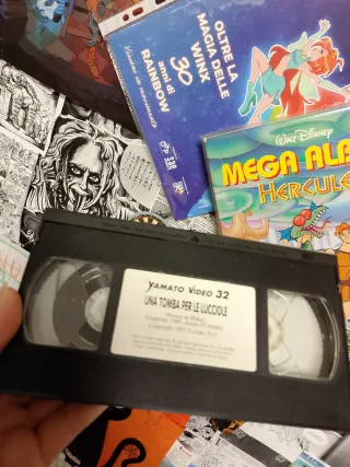 UNA TOMBA PER LE LUCCIOLE VHS RARA ISAO TAKAHATA
