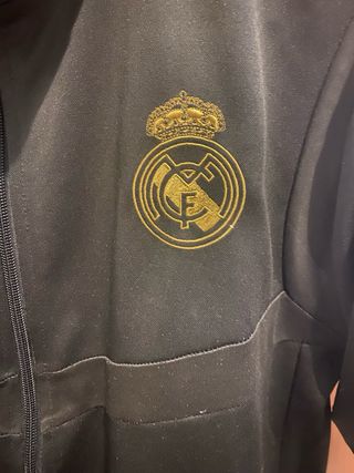 Sudadera Adidas Negra y Dorada