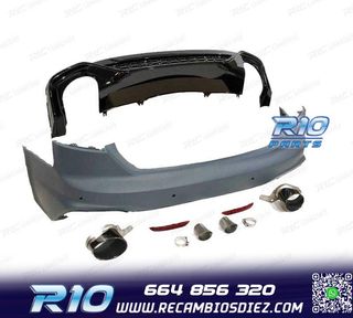 PARAGOLPES TRASERO AUDI A5 20- LOOK RS PDC