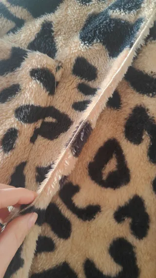 Chaleco largo Animal print