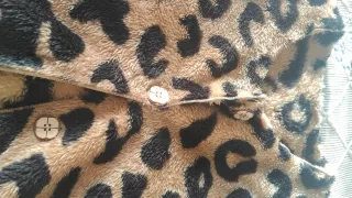 Chaleco largo Animal print