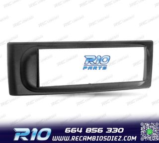 MARCO NEGRO RADIO 1-DIN PARA RENAULT MEGANE I SCENIC 96-03