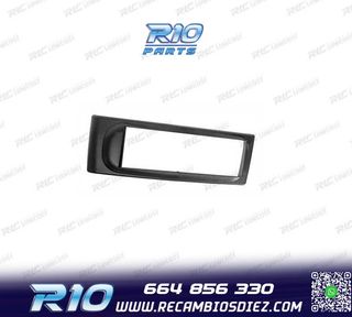 MARCO NEGRO RADIO 1-DIN PARA RENAULT MEGANE I SCENIC 96-03
