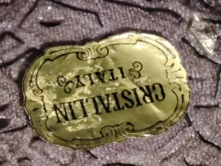 Posacenere in cristallo vintage Italia