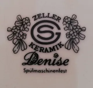 Plato octogonal y bandeja Zeller cerámica