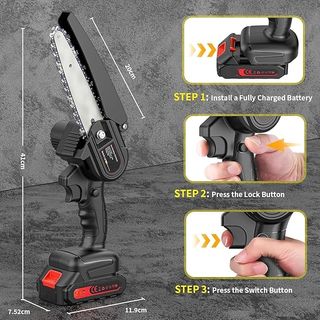 Mini motosega a batteria 6 48V