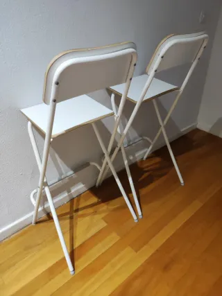 2 Sillas Altas Plegables