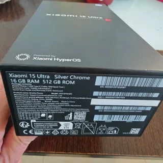 Xiaomi 15 Ultra Negro/Plata