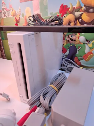 Nintendo Wii Console Bianca Completa