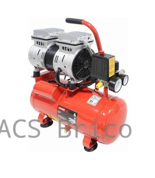 Compresor Aire Silencioso 6 L - 0,75 Hp - 09371 - Mader