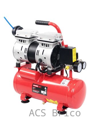 Compresor Aire Silencioso 6 L - 0,75 Hp - 09371 - Mader