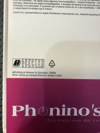 iPhone 14 128GB Plata