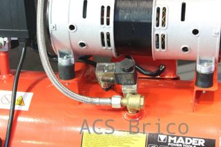Compresor Aire Silencioso 24 L - 0,75 Hp - 09368 - Mader