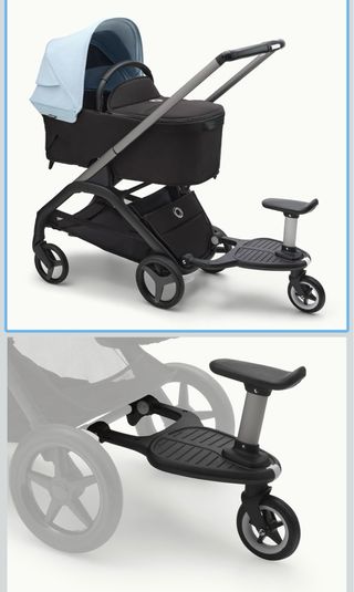 Patinete con adaptador Bugaboo para carrito