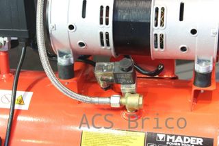 Compresor Aire Silencioso 24 L - 0,75 Hp - 09368 - Mader