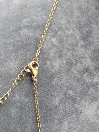 Colgante Osito Haribo Azul y Dorado