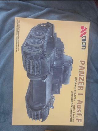 Maqueta Panzer I Ausf. F Alan 1/35