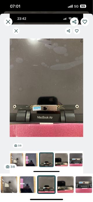 Ecrã LCD MacBook Air Completo - Novo