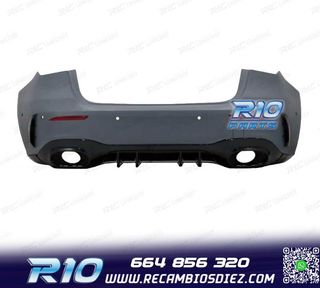 PARAGOLPES TRASERO MERCEDES CLASE A W177 LOOK A35 + COLAS E