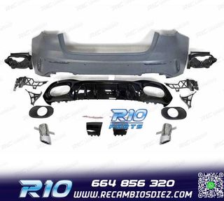 PARAGOLPES TRASERO MERCEDES CLASE A W177 LOOK A35 + COLAS E