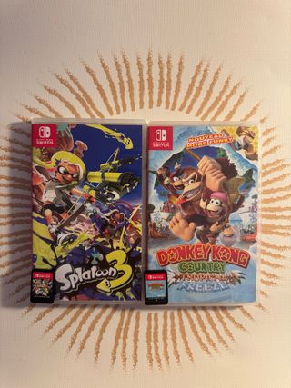 Pack Donkey Kong tropical + Splatoon 3 - Switch