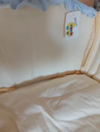 Conjunto 5 piezas edredón cuna. Nuevo con etiqueta