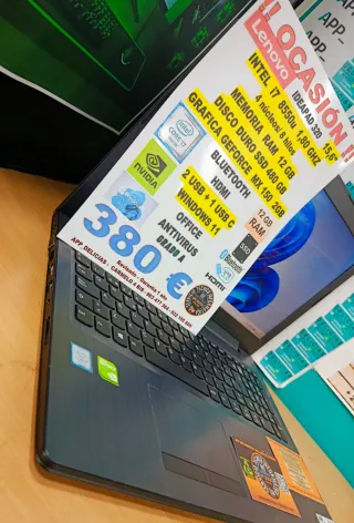 Lenovo Ideapad 320 i7 12GB RAM 480GB SSD