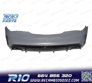 PARAGOLPES TRASERO MERCEDES CLA W117 C117 13-19 LOOK 45 AM