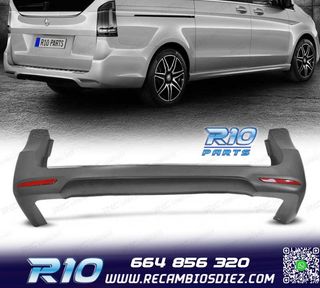 PARAGOLPES TRASERO MERCEDES VITO W447 14-19 LOOK AMG