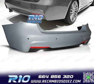 PARAGOLPES TRASERO BMW F30 LOOK M PDC