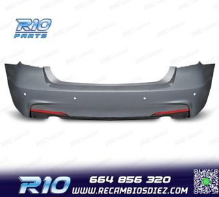 PARAGOLPES TRASERO BMW F30 LOOK M PDC