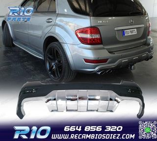 PARAGOLPES TRASERO MERCEDES CLASE ML W164 08-11 LOOK AMG