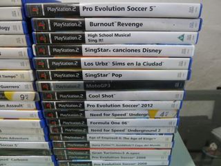 Lote 41 Carcasas Vacías PlayStation 2