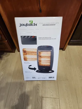 Stufa alogena oscillante Joytech 400/800/1200W