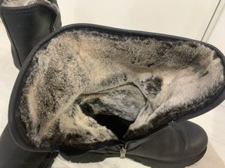 Botas Panama Jack negras con pelo