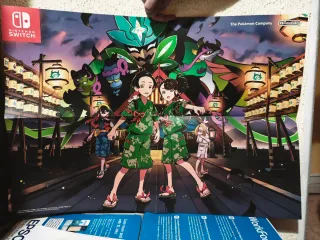 Locandina promozionale Pokémon Scarlatto e Violetto