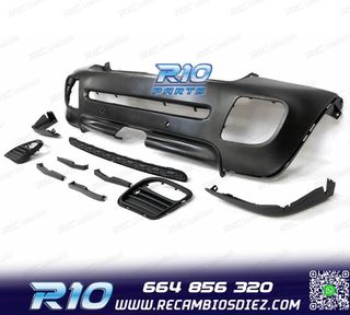 PARAGOLPES TRASERO MINI R56 R57 R58 07-13 LOOK JCW