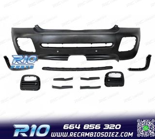 PARAGOLPES TRASERO MINI R56 R57 R58 07-13 LOOK JCW