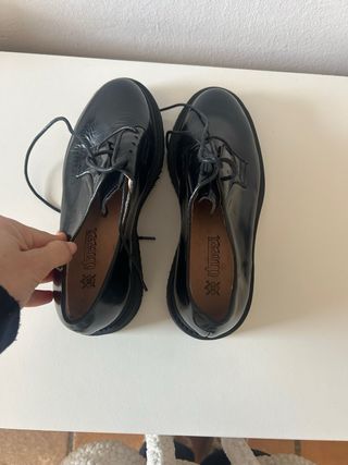 Zapatos militares negros